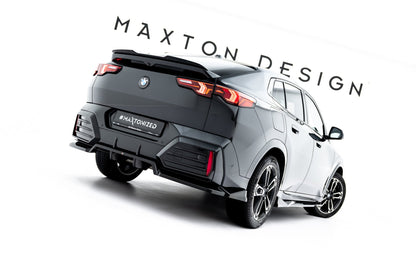 Maxton Design Rear Splitter (With Vertical Bars), BMW X2 M-Pack / iX2 U10