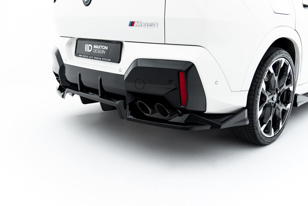 Maxton Design Rear Splitter (With Vertical Bars), BMW X2 M35i U10