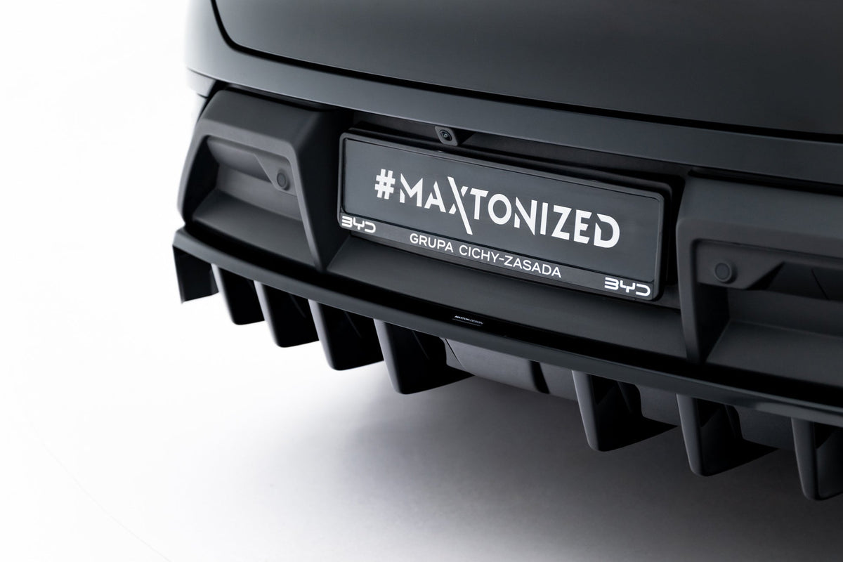 Maxton Design Rear Splitter (With Vertical Bars), BYD Sealion 7 Mk1