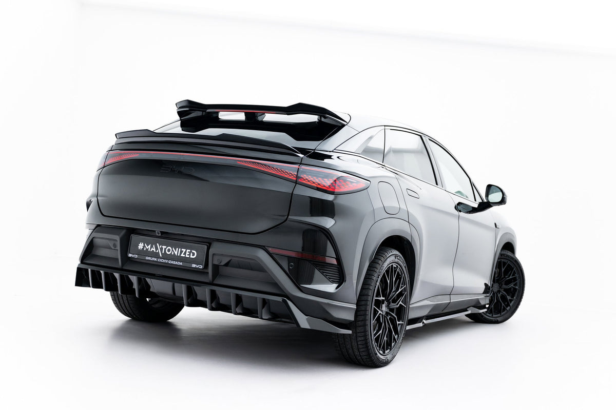 Maxton Design Rear Splitter (With Vertical Bars), BYD Sealion 7 Mk1