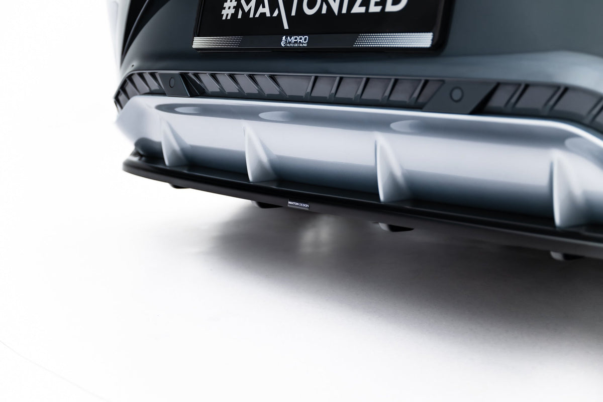 Maxton Design Rear Splitter (With Vertical Bars), Cupra Born Mk1
