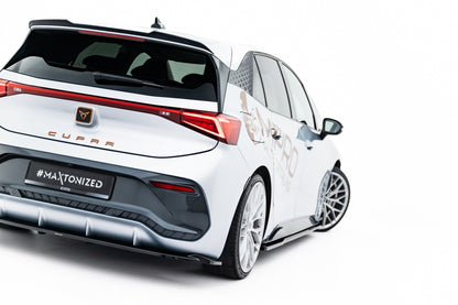 Maxton Design Rear Splitter (With Vertical Bars), Cupra Born Mk1