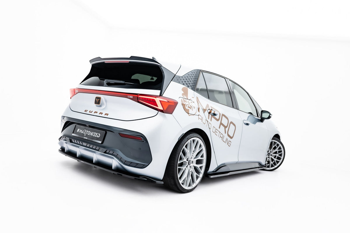 Maxton Design Rear Splitter (With Vertical Bars), Cupra Born Mk1