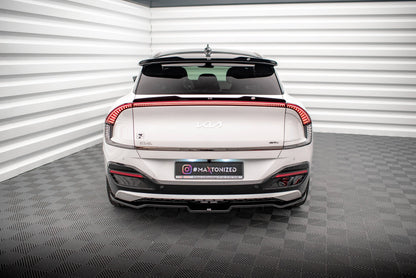 Maxton Design Rear Splitter (With Vertical Bars), Kia EV6 GT-Line Mk1