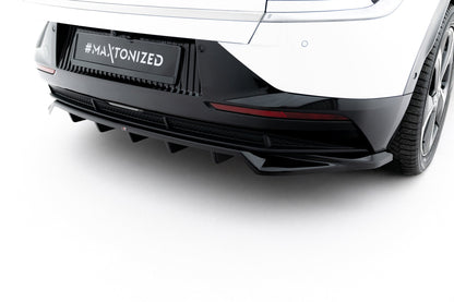 Maxton Design Rear Splitter (With Vertical Bars), Kia EV6 Mk1