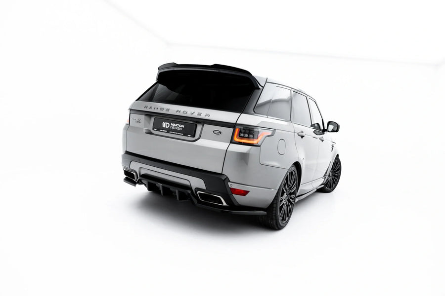 Rear Splitter (With Vertical Bars) pour Land Rover Range Rover Sport Mk2 Facelift (Maxton Design)