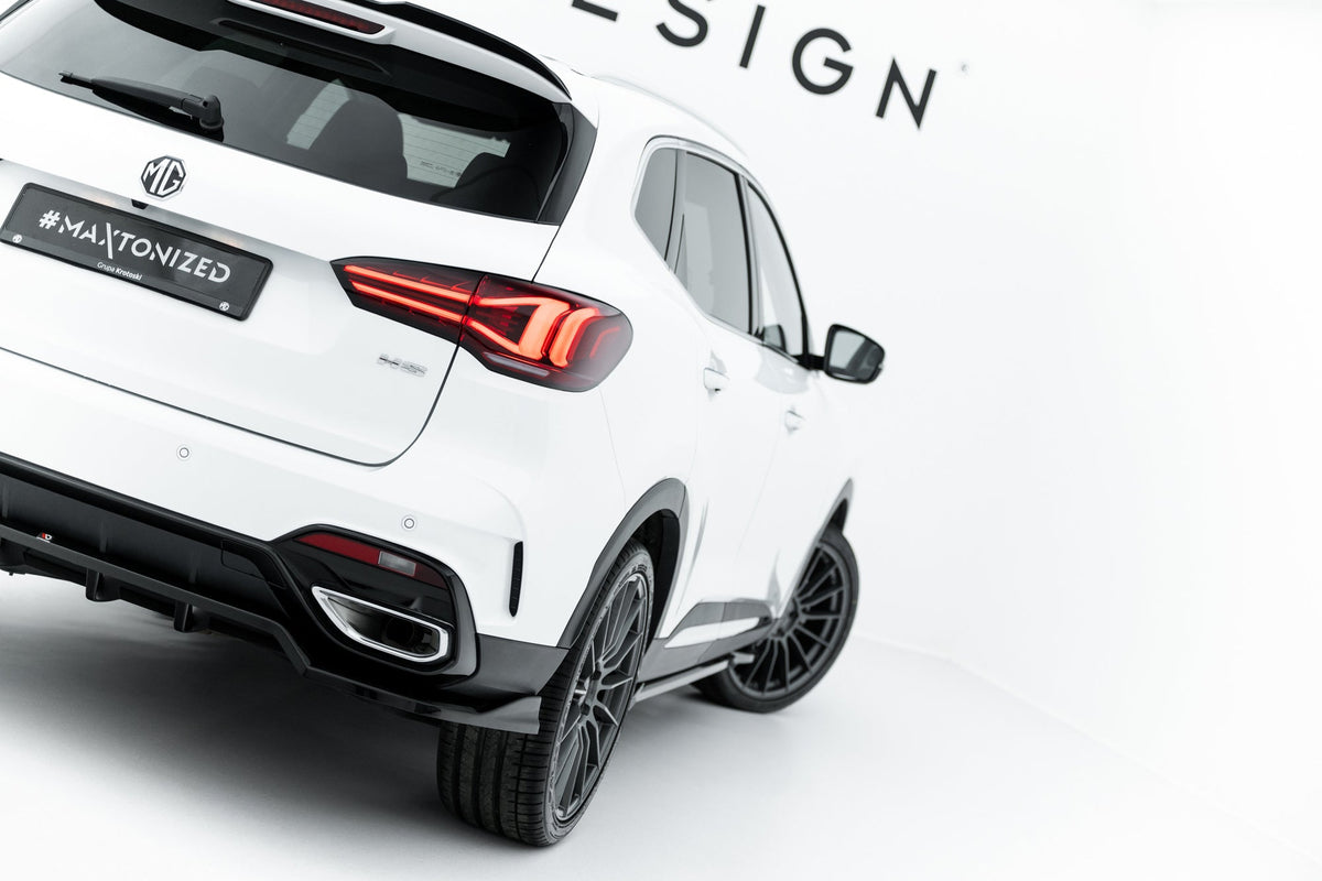 Maxton Design Rear Splitter (With Vertical Bars), MG HS Mk1 Facelift