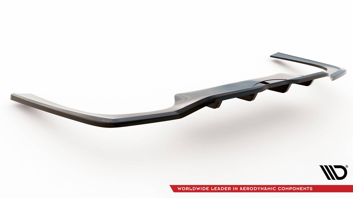 Maxton Design Rear Splitter met verticale lamellen, Mercedes-Benz C-Klasse W206 AMG Line