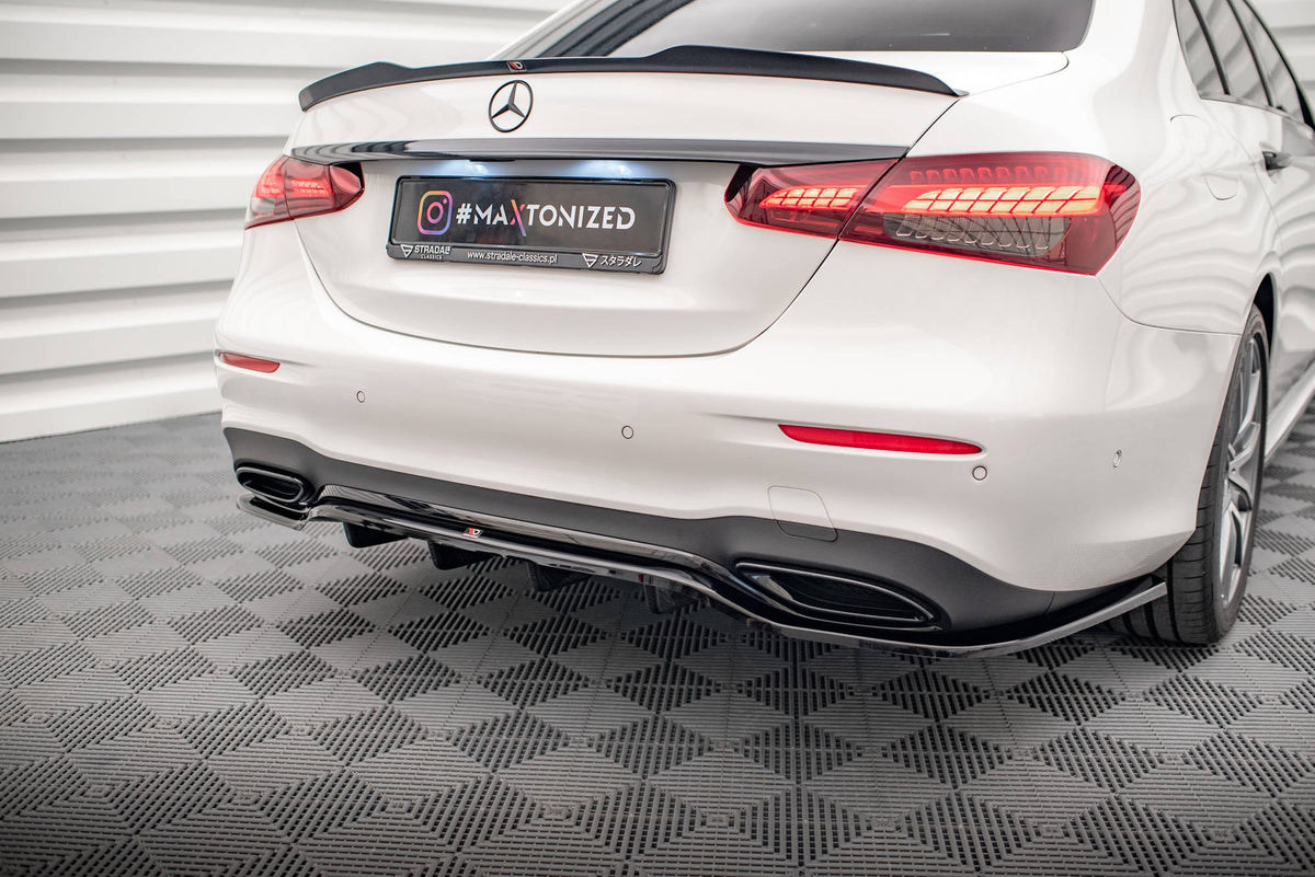 Maxton Design Rear Splitter, Mercedes-Benz E-Klasse AMG Line W213 facelift