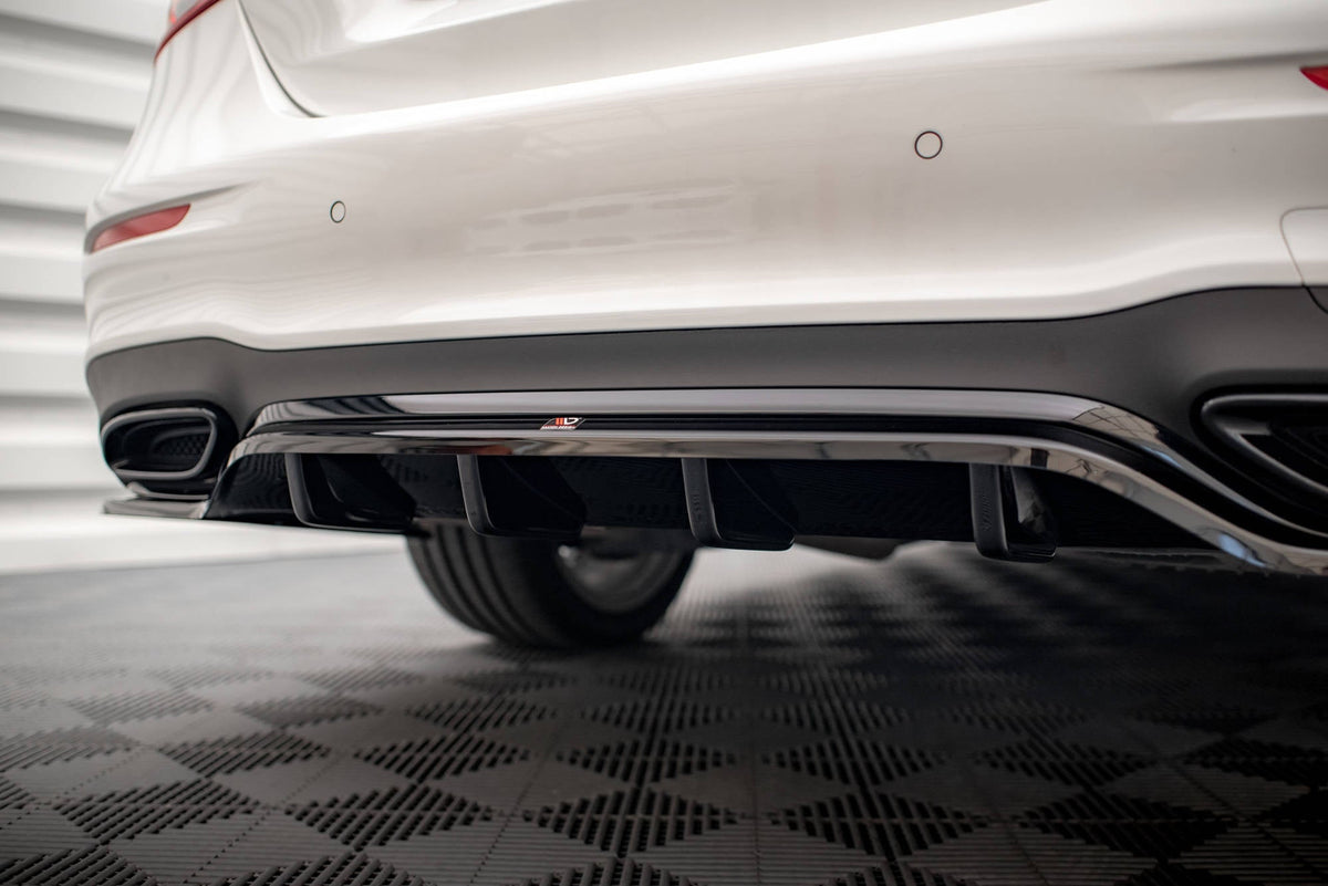 Maxton Design Rear Splitter, Mercedes-Benz E-Klasse AMG Line W213 facelift