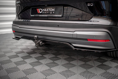 Maxton Design Rear Splitter (With Vertical Bars), Skoda Enyaq iV