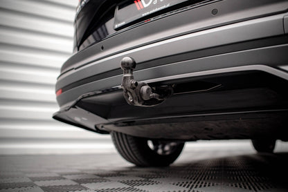 Maxton Design Rear Splitter (With Vertical Bars), Skoda Enyaq iV