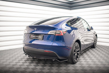 Maxton Design Rear Splitter, Tesla Model Y Mk1