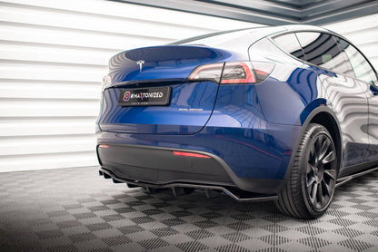 Maxton Design Rear Splitter, Tesla Model Y Mk1
