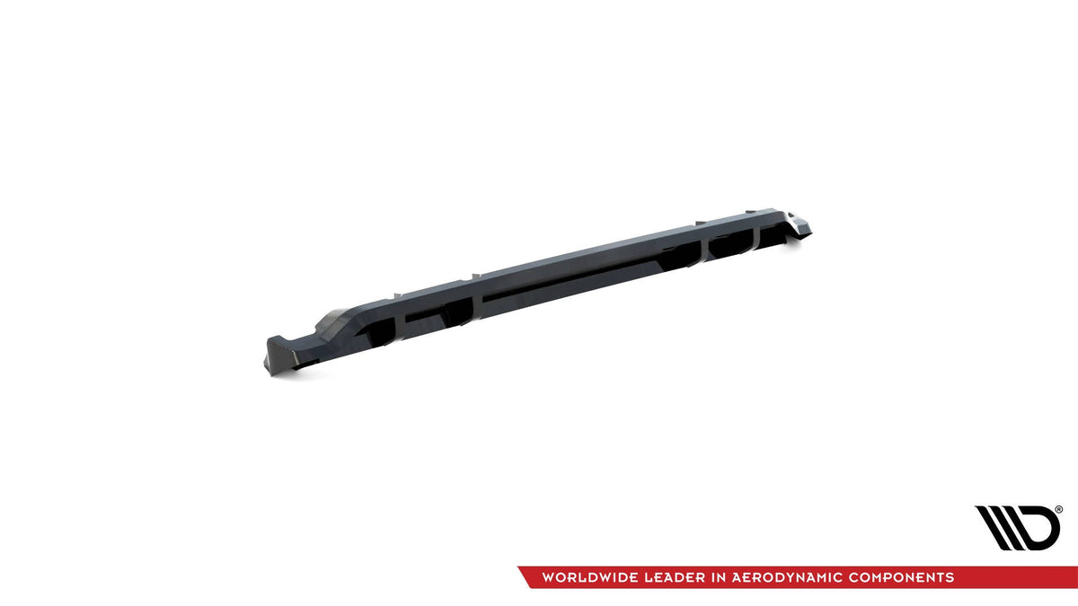 Maxton Design Rear Splitter met verticale lamellen V.1, BMW M340i G20 LCI