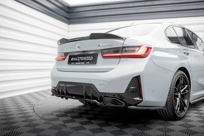 Maxton Design Rear Splitter met verticale lamellen V.1, BMW M340i G20 LCI