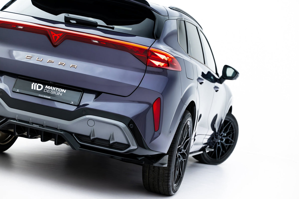 Maxton Design Rear Splitter (With Vertical Bars) V.1, Cupra Terramar Mk1