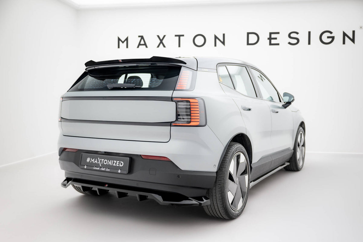 Maxton Design Rear Splitter (With Vertical Bars), Volvo EX30 Mk1