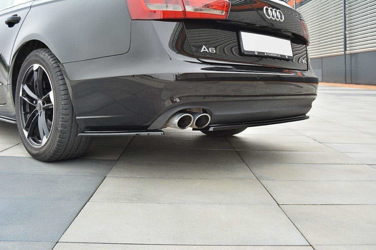 Maxton Design Rear Side Splitters, Audi A6 C7