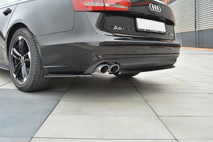 Maxton Design Rear Side Splitters, Audi A6 C7