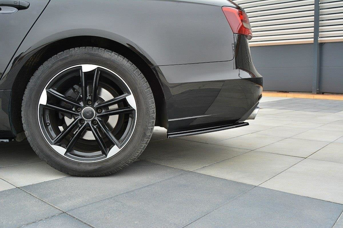 Maxton Design Rear Side Splitters, Audi A6 C7