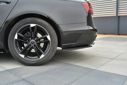 Maxton Design Rear Side Splitters, Audi A6 C7