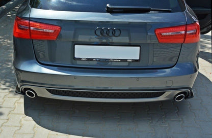 Maxton Design Rear Side Splitters, Audi A6 S-line C7