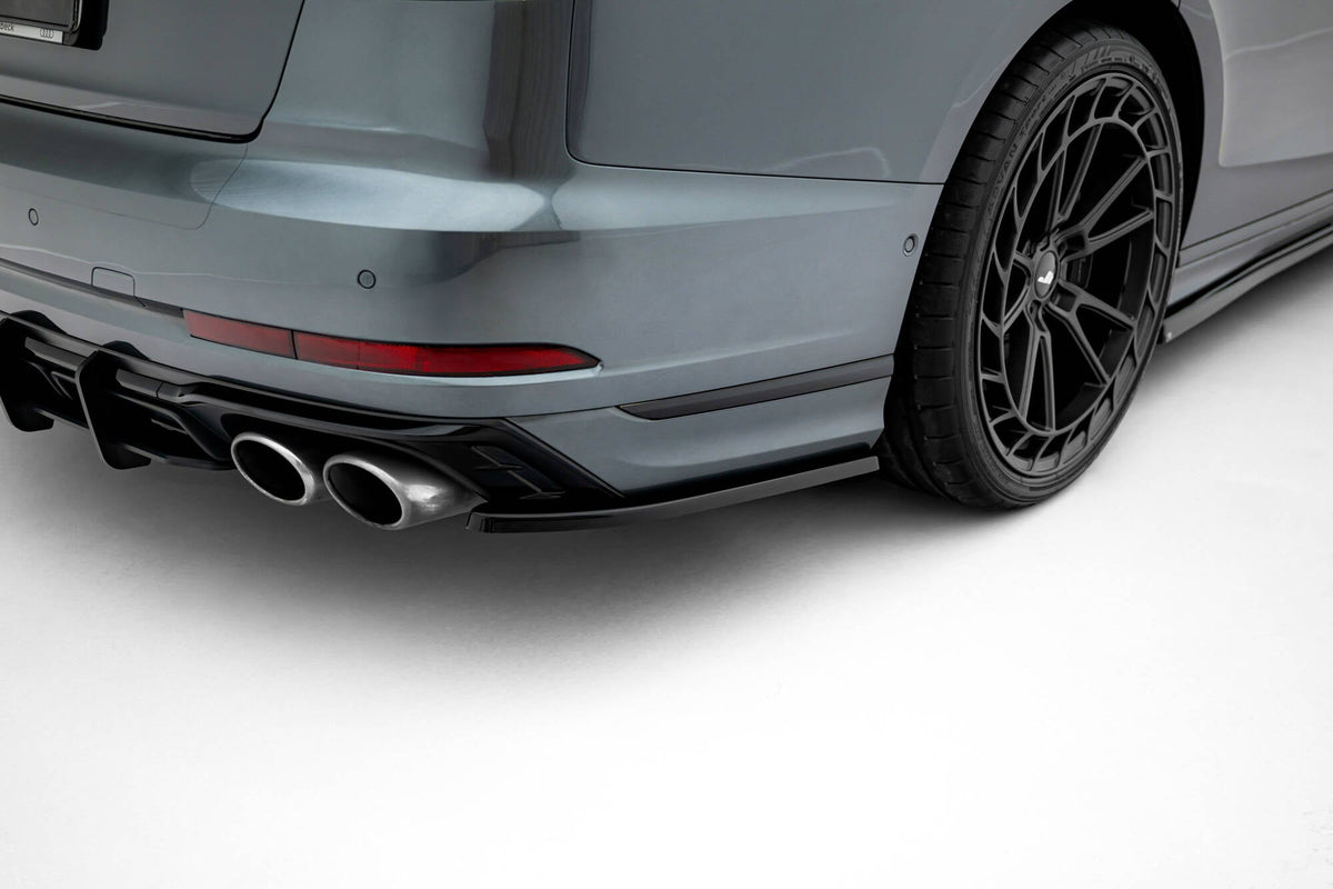 Maxton Design Rear Side Splitters, Audi S8 D5 Facelift