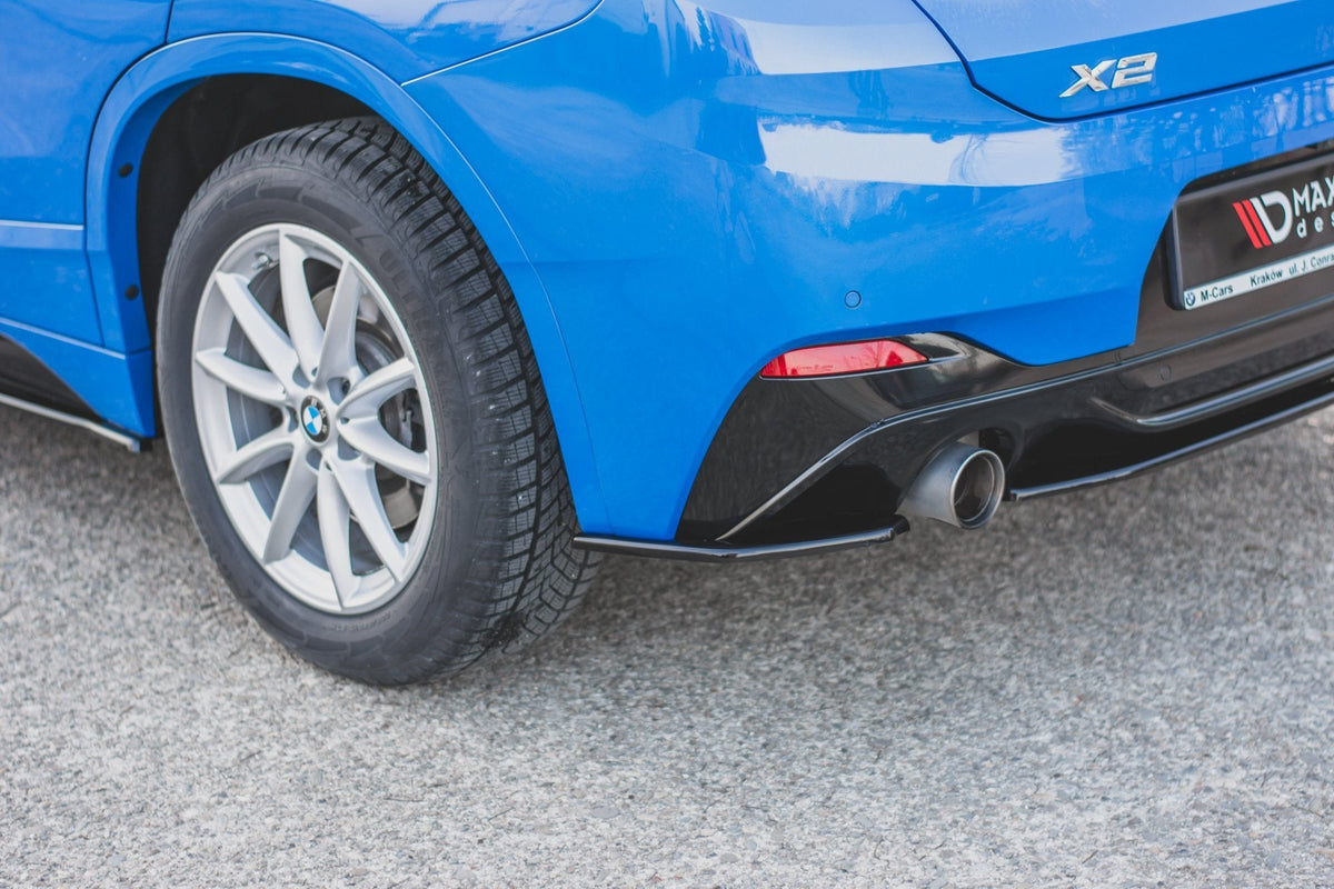 Maxton Design Rear Side Splitters, BMW X2 F39 M-Pack