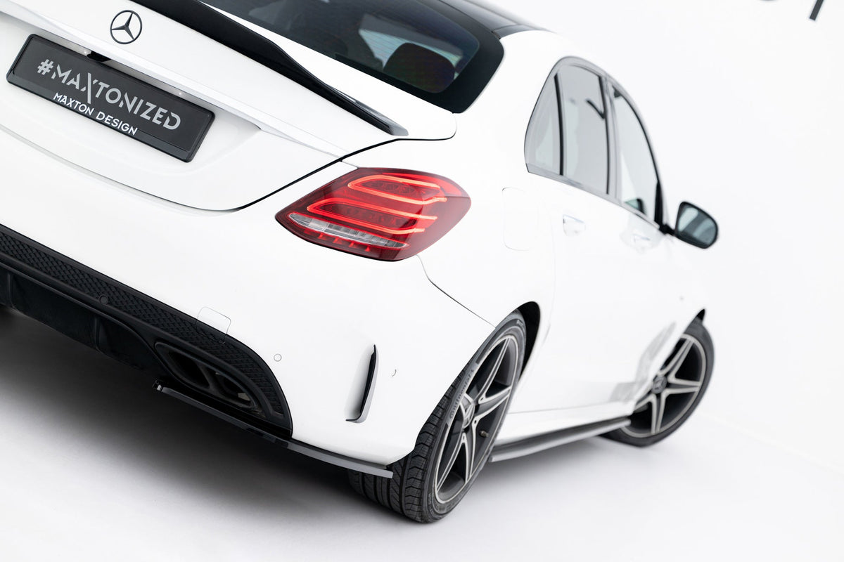 Maxton Design Rear Side Splitters, Mercedes-Benz C-Klasse AMG Line W205