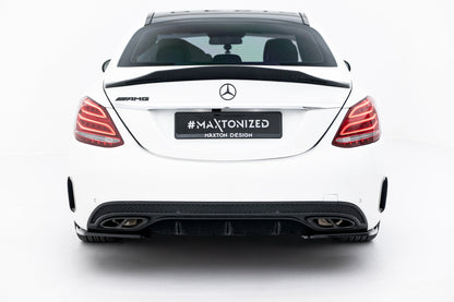 Maxton Design Rear Side Splitters, Mercedes-Benz C-Klasse AMG Line W205