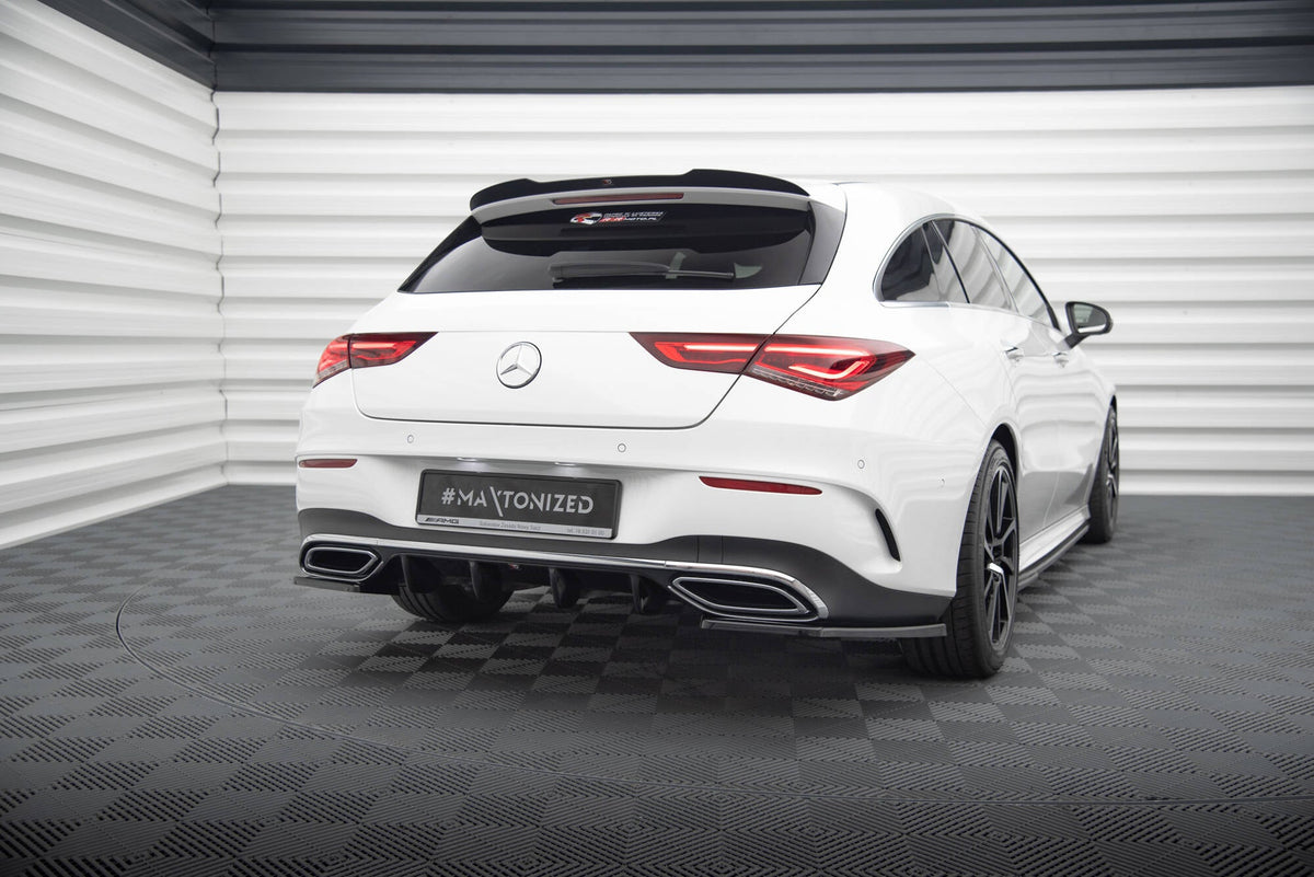 Maxton Design Rear Side Splitters, Mercedes-Benz CLA AMG Line C118 / X118