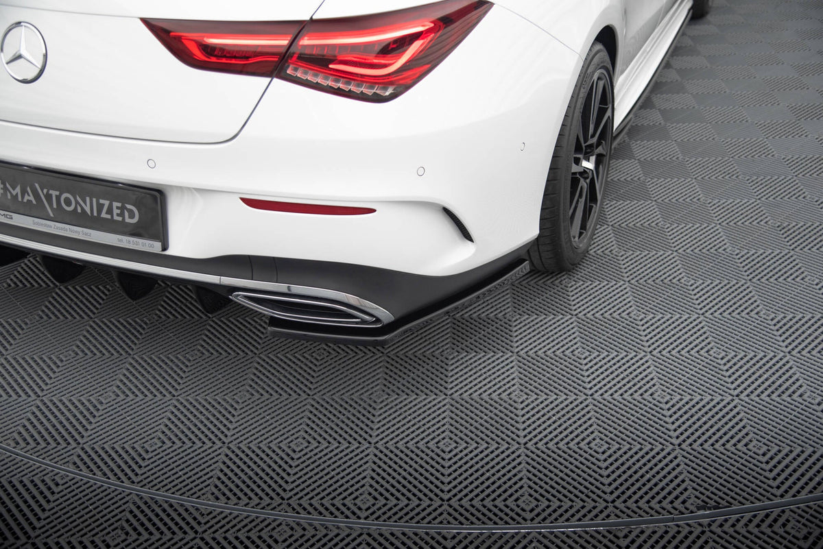 Maxton Design Rear Side Splitters, Mercedes-Benz CLA AMG Line C118 / X118