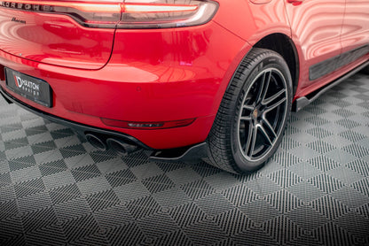 Maxton Design Rear Side Splitters, Porsche Macan GTS / Sport Design 95B facelift