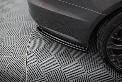 Maxton Design Rear Side Splitters, Audi A6 / A6 S-line / S6 C7 facelift