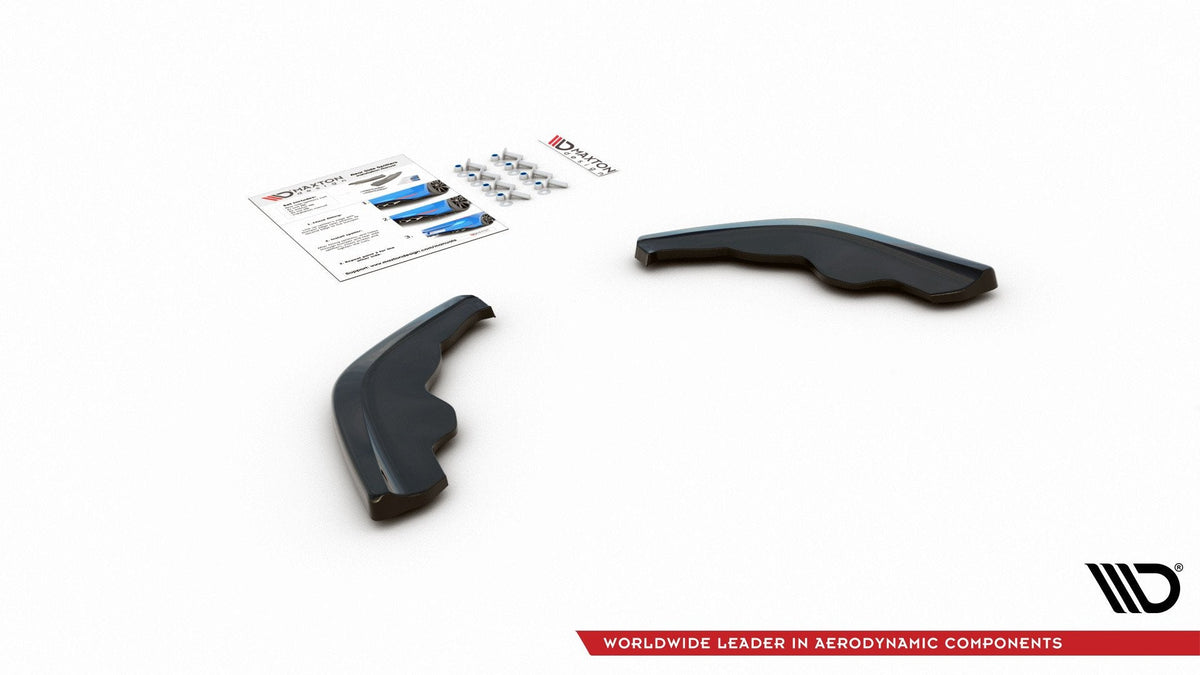 Maxton Design Rear Side Splitters V.6, BMW 1 F40 M-Pack