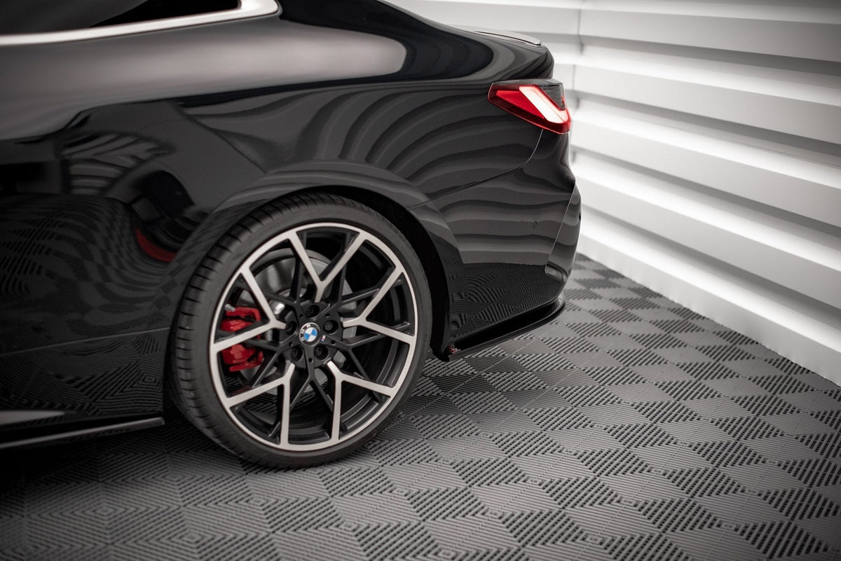 Maxton Design Rear Side Splitters, BMW 4-reeks Coupé M-Pakket / M440i G22
