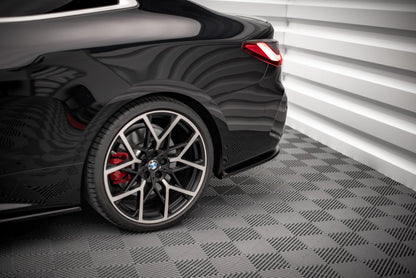 Maxton Design Rear Side Splitters, BMW 4-reeks Coupé M-Pakket / M440i G22