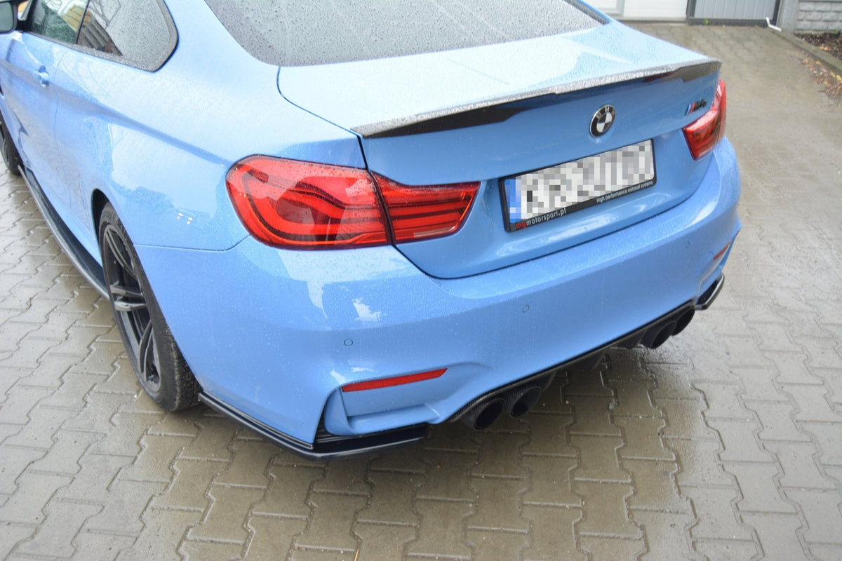 Maxton Design Rear Side Splitters V.1, BMW M4 F82