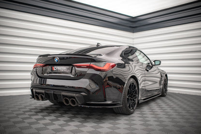 Maxton Design Rear Side Splitters, BMW M4 Coupé / Cabrio G82 / G83