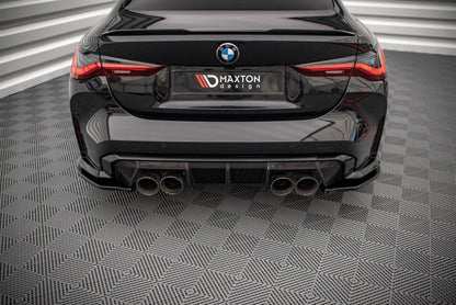 Maxton Design Rear Side Splitters, BMW M4 Coupé / Cabrio G82 / G83