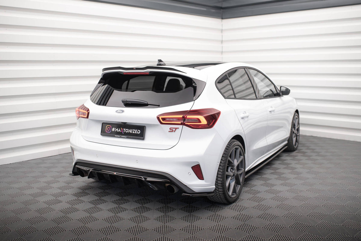 Maxton Design Rear Side Splitters, Ford Focus ST Mk4