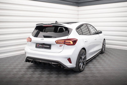 Maxton Design Rear Side Splitters, Ford Focus ST Mk4