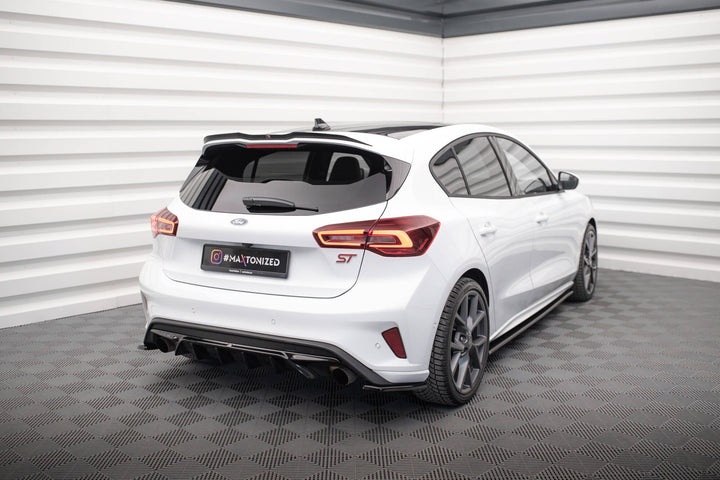 Maxton Design Rear Side Splitters, Ford Focus ST Mk4