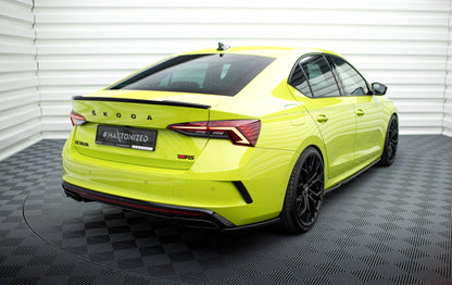 Maxton Design Rear Side Splitters, Skoda Octavia RS Mk4