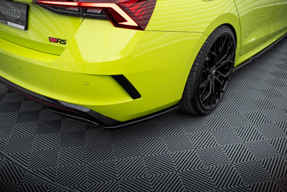 Maxton Design Rear Side Splitters, Skoda Octavia RS Mk4