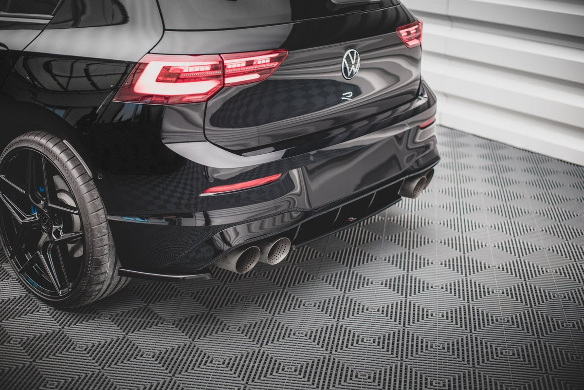 Maxton Design Rear Side Splitters, Volkswagen Golf R Mk8