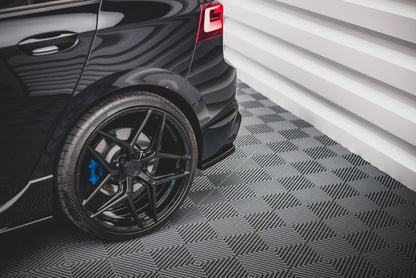 Maxton Design Rear Side Splitters, Volkswagen Golf R Mk8