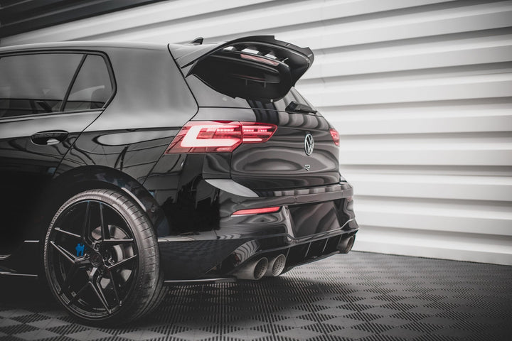 Maxton Design Rear Side Splitters, Volkswagen Golf R Mk8