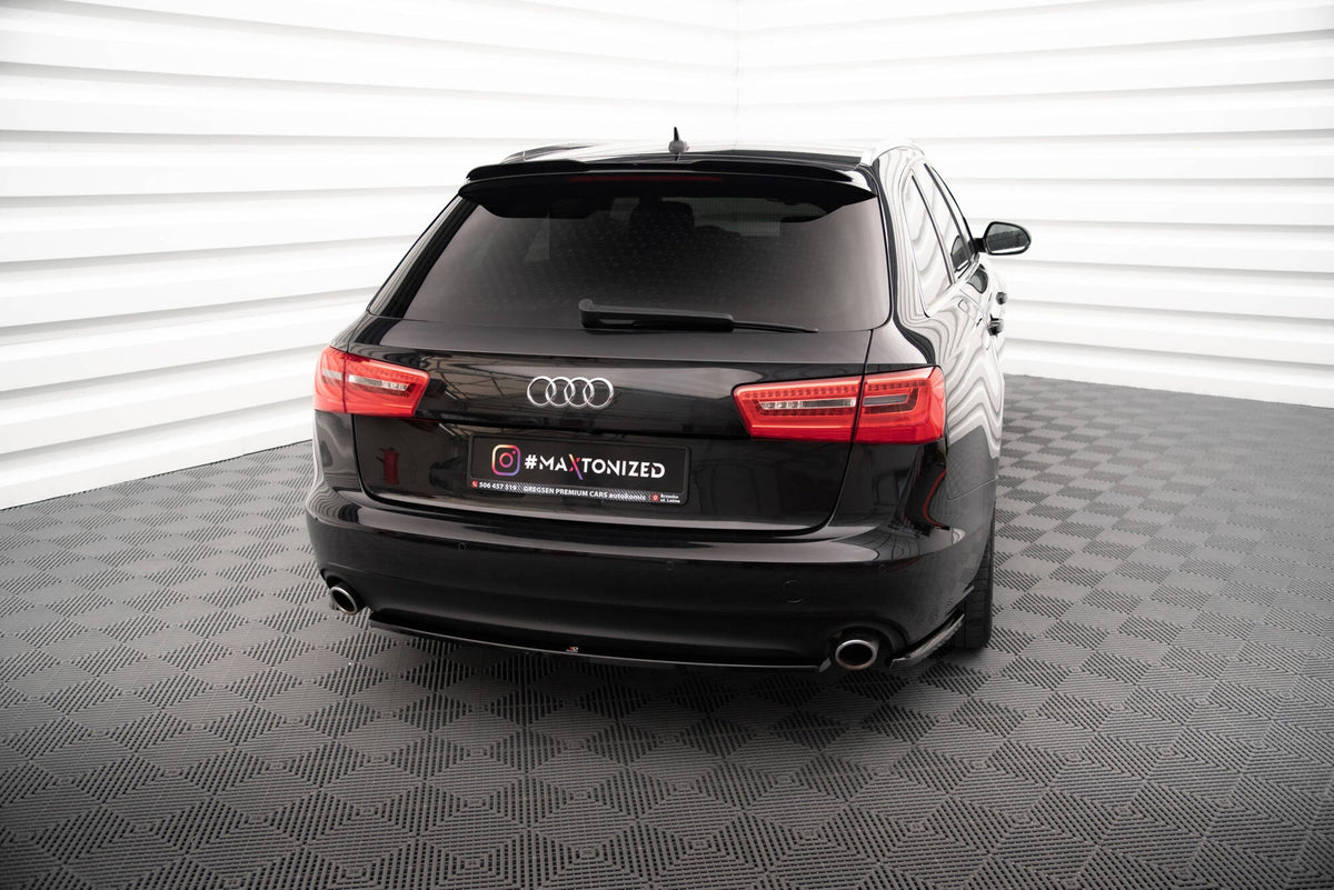 Maxton Design Rear Side Splitters, Audi A6 C7